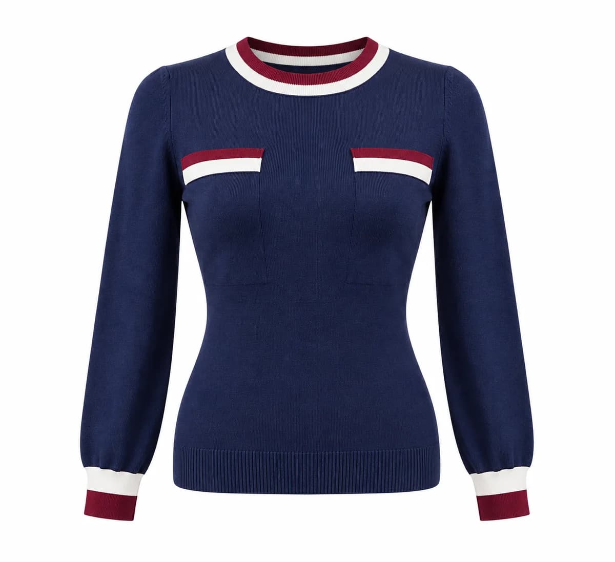 03: V-neck polo